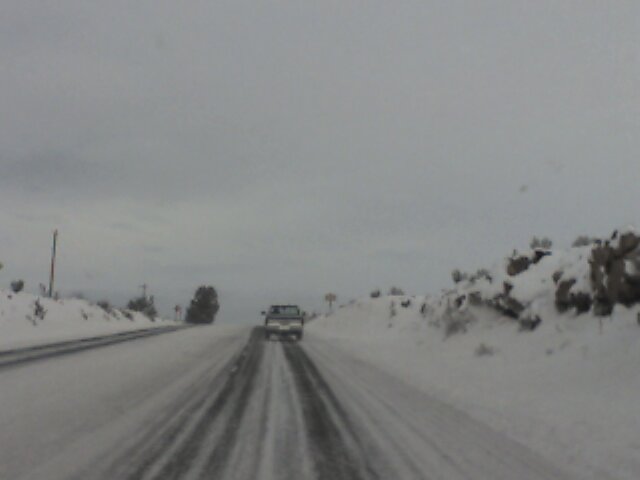 Driving into the worst of it Driving into the worst of it